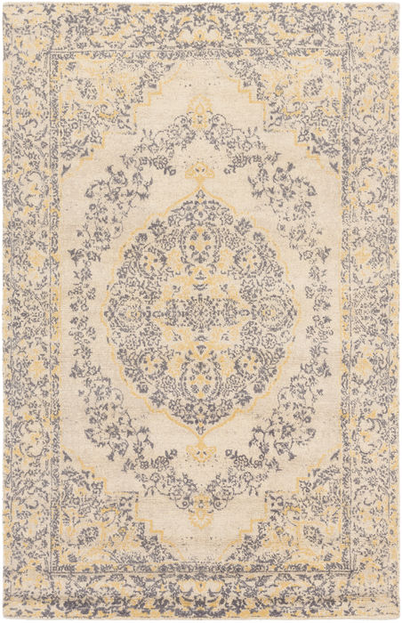 Surya Edith White 50 X 76 Area Rug EDT1004-576 800-79040 Image 0