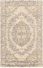 Surya Edith White 50 X 76 Area Rug EDT1004-576 800-79040 Thumb 0