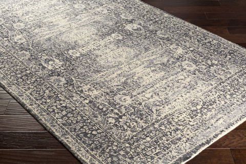 Surya Edith White 50 X 76 Area Rug EDT1014-576 800-79070 Image 1