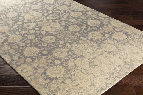 Surya Edith White 50 X 76 Area Rug EDT1020-576 800-79088 Image 1