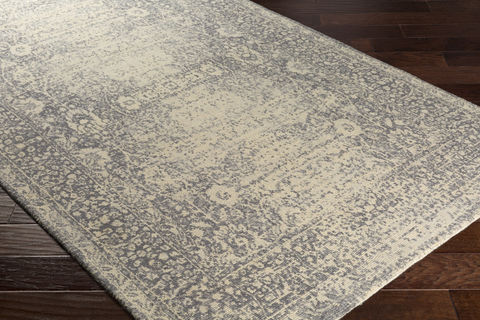 Surya Edith White 50 X 76 Area Rug EDT1022-576 800-79094 Image 1