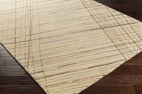 Surya Flying Colors White 50 X 76 Area Rug EGF1001-576 800-79106 Image 1