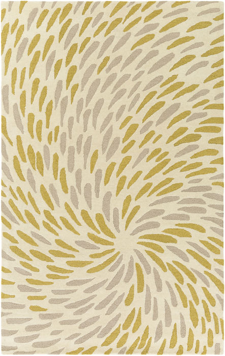 Surya Flying Colors White 50 X 76 Area Rug EGF1004-576 800-79115 Image 0