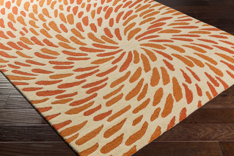 Surya Flying Colors White 80 X 100 Area Rug EGF1005-810 800-79119 Image 1