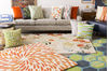 Surya Flying Colors White 80 X 100 Area Rug EGF1005-810 800-79119 Thumb 3