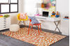 Surya Flying Colors White 80 X 100 Area Rug EGF1005-810 800-79119 Thumb 4