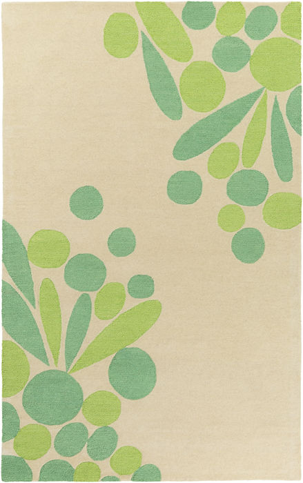 Surya Flying Colors White 80 X 100 Area Rug EGF1008-810 800-79128 Image 0