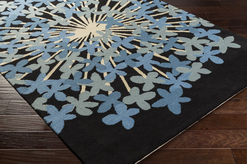 Surya Kismet Black 20 X 30 Area Rug EGK1000-23 800-79129 Image 1