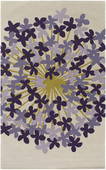 Surya Kismet White 80 X 100 Area Rug EGK1001-810 800-79134 Image 0
