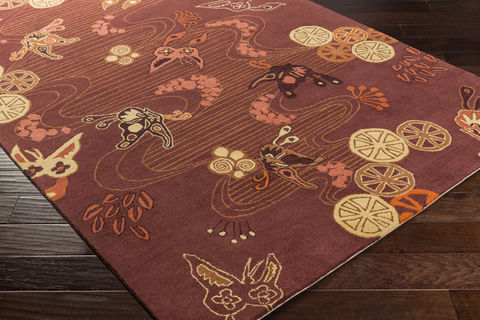 Surya Kismet Red 80 X 100 Area Rug EGK1004-810 800-79140 Image 1