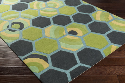 Surya Kismet Green 50 X 76 Area Rug EGK1005-576 800-79142 Image 1