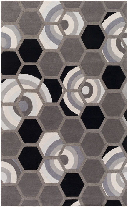 Surya Kismet Black 80 X 100 Area Rug EGK1007-810 800-79149 Image 0