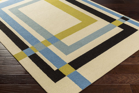 Surya Kismet White 80 X 100 Area Rug EGK1018-810 800-79161 Image 1