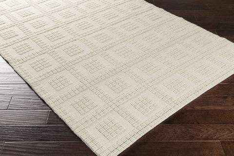 Surya Elliot White 20 X 30 Area Rug ELL1000-23 800-79162 Image 1