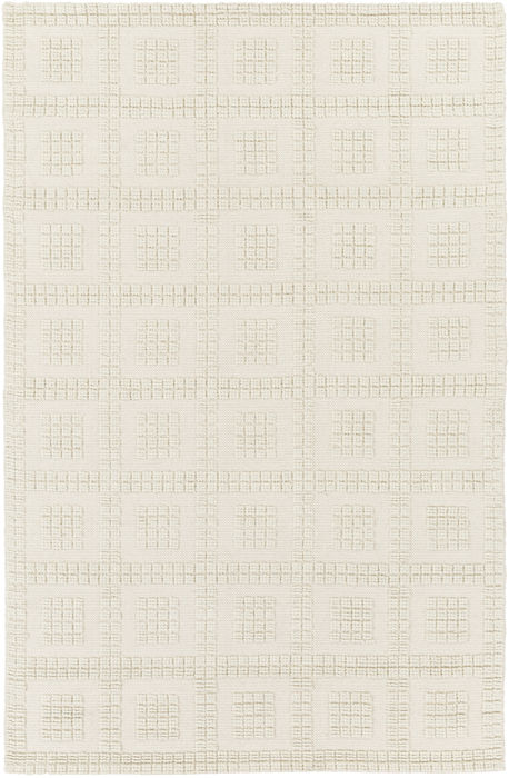 Surya Elliot White 50 X 76 Area Rug ELL1000-576 800-79163 Image 0