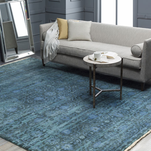 Surya Empress Blue 20 X 30 Area Rug EMS7008-23 800-79183 Image 2