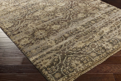 Surya Empress Brown 36 X 56 Area Rug EMS7010-3656 800-79187 Image 1