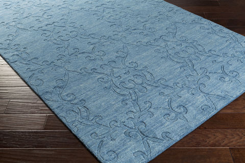 Surya Etching Blue 50 X 80 Area Rug ETC4977-58 800-79242 Image 1