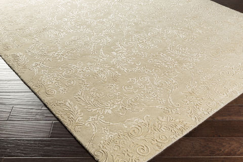 Surya Etienne White 80 X 100 Area Rug ETI9004-810 800-79301 Image 1