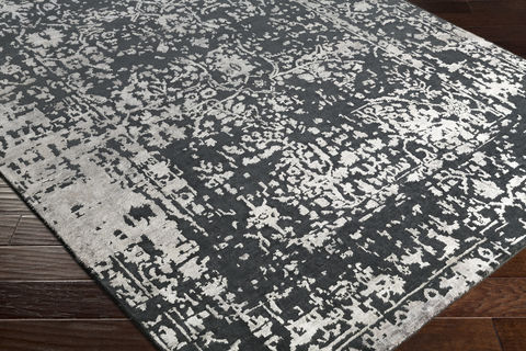 Surya Euphoric Black 20 X 30 Area Rug EUP1900-23 800-79308 Image 1