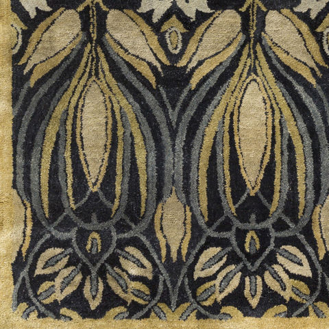 Surya Fitzgerald Black 20 X 30 Area Rug FGD1004-23 800-79388 Image 2