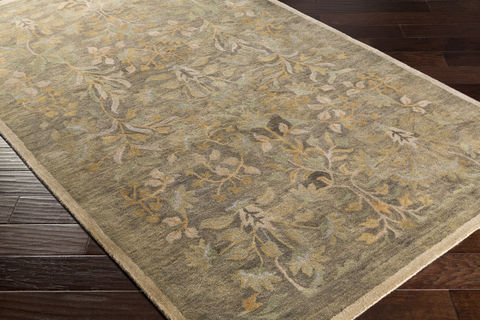 Surya Fitzgerald Green 80 X 100 Area Rug FGD1005-810 800-79393 Image 1
