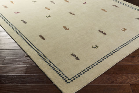 Surya Gava White 50 X 76 Area Rug GAV5003-576 800-79570 Image 1