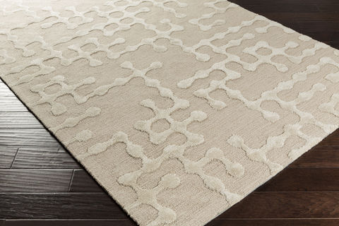Surya Gable White 80 X 100 Area Rug GBL2006-810 800-79619 Image 1