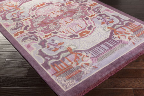Surya Geisha Purple 80 X 110 Area Rug GES1003-811 800-79786 Image 1