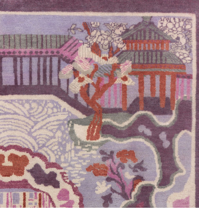 Surya Geisha Purple 80 X 110 Area Rug GES1003-811 800-79786 Image 2