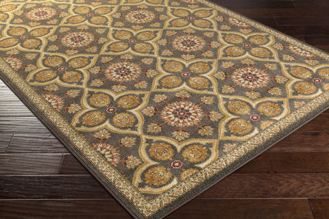 Surya Hathaway Grey 53 X 73 Area Rug HAT3013-5373 800-80062 Image 1