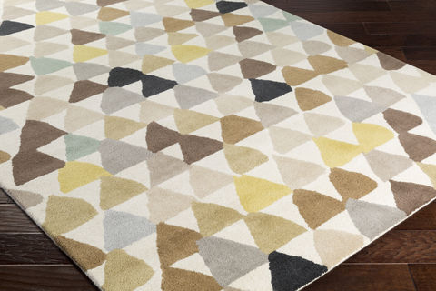 Surya Harlequin Yellow 80 X 100 Area Rug HQL8035-810 800-80243 Image 1