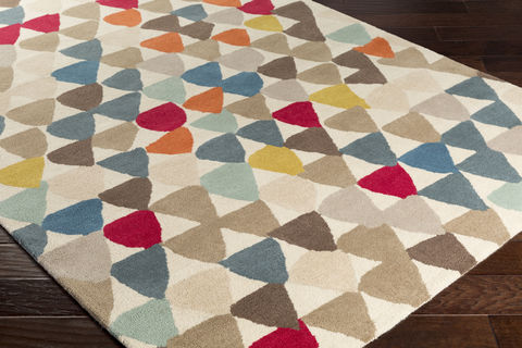 Surya Harlequin Red 20 X 30 Area Rug HQL8036-23 800-80245 Image 1