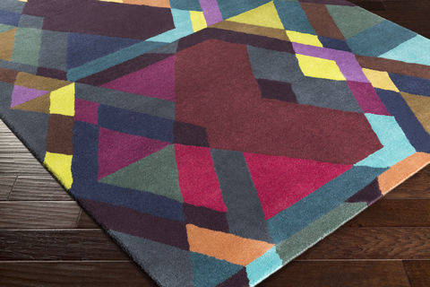 Surya Iconic Purple 80 X 110 Area Rug ICN1000-811 800-80274 Image 1