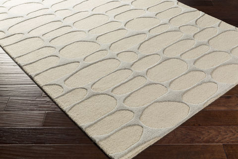 Surya Kennedy White 80 X 100 Area Rug KDY3002-810 800-80639 Image 1