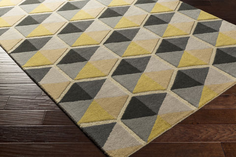 Surya Kennedy White 50 X 76 Area Rug KDY3008-576 800-80653 Image 1