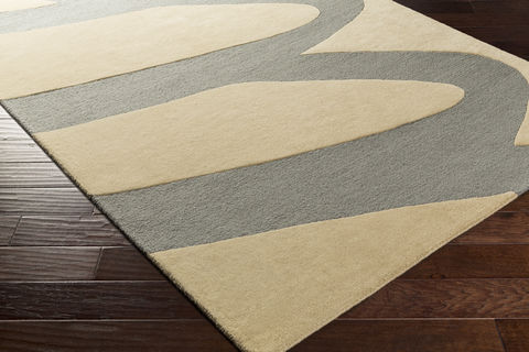 Surya Kennedy White 50 X 76 Area Rug KDY3020-576 800-80708 Image 1