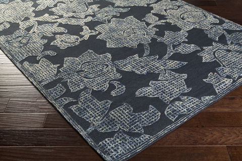Surya Clarissa Black 80 X 100 Area Rug CLI3001-810 800-80912 Image 1