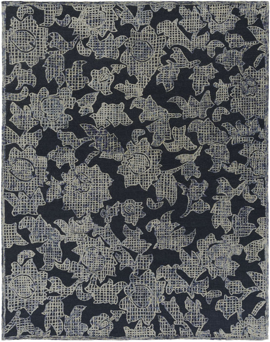Surya Clarissa Black 80 X 100 Area Rug CLI3001-810 800-80912 Image 0