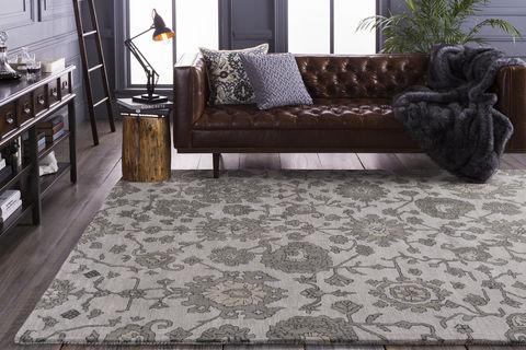 Surya Castello Grey 80 X 100 Area Rug CLL1006-810 800-80942 Image 2