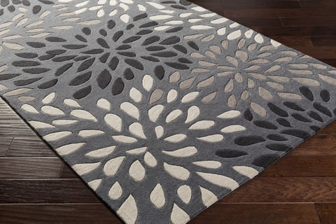 Surya Cosmopolitan Grey 80 X 110 Area Rug COS9263-811 800-81007 Image 1