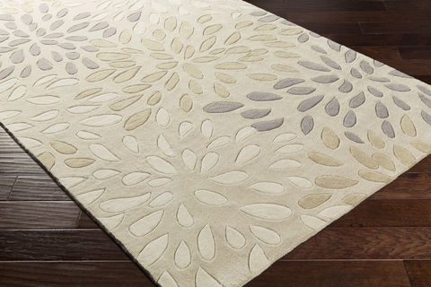 Surya Cosmopolitan Grey Round 80 X 80 Area Rug COS9267-8RD 800-81024 Image 1