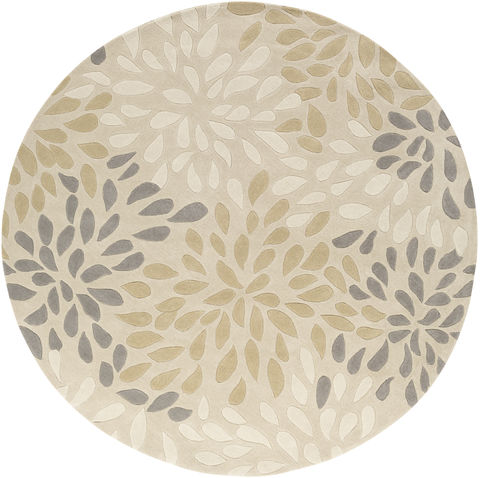 Surya Cosmopolitan Grey Round 80 X 80 Area Rug COS9267-8RD 800-81024 Image 0