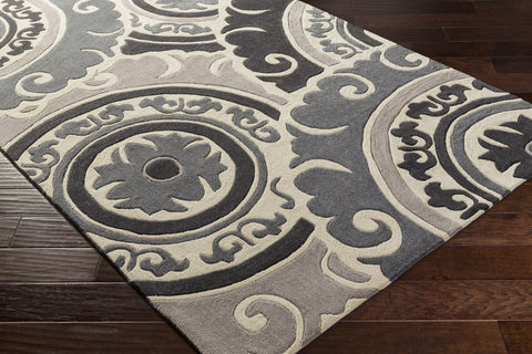 Surya Cosmopolitan Grey 80 X 110 Area Rug COS9268-811 800-81027 Image 1