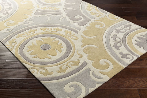 Surya Cosmopolitan Yellow 80 X 110 Area Rug COS9271-811 800-81039 Image 1