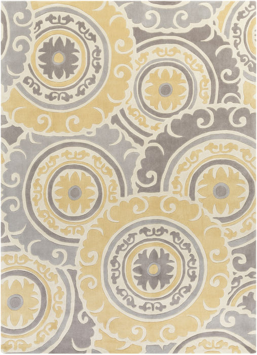 Surya Cosmopolitan Yellow 80 X 110 Area Rug COS9271-811 800-81039 Image 0