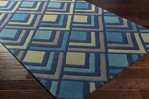 Surya Cosmopolitan Blue 80 X 110 Area Rug COS9273-811 800-81047 Image 1