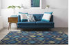 Surya Cosmopolitan Blue 80 X 110 Area Rug COS9273-811 800-81047 Thumb 2