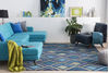 Surya Cosmopolitan Blue 80 X 110 Area Rug COS9273-811 800-81047 Thumb 3
