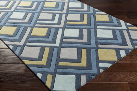 Surya Cosmopolitan Blue 80 X 110 Area Rug COS9274-811 800-81051 Image 1